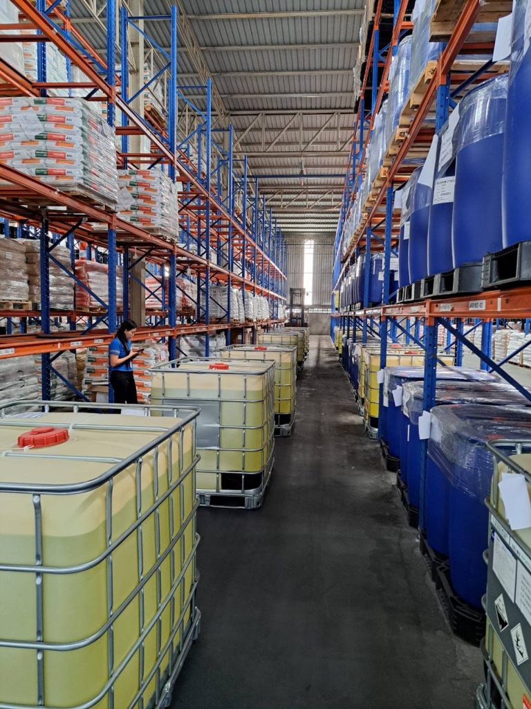 Warehouse Chemical Thailand Chartermate Dangerous goods Storage